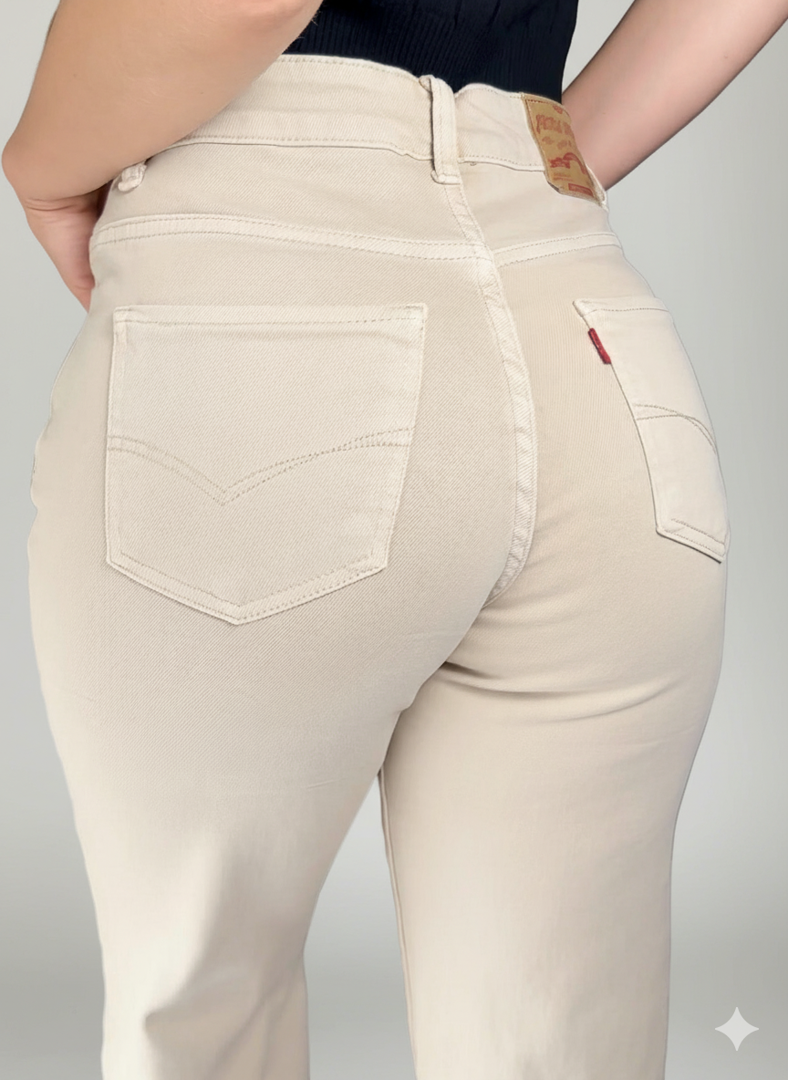 Calça Inspiração Levi’s Abalonada