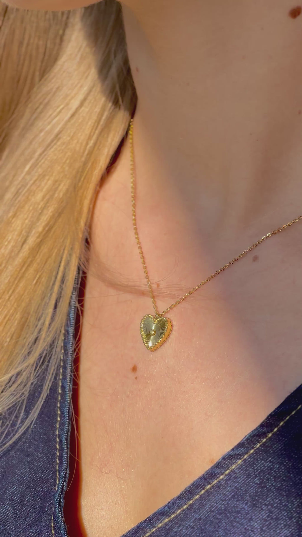Colar Heart Gold